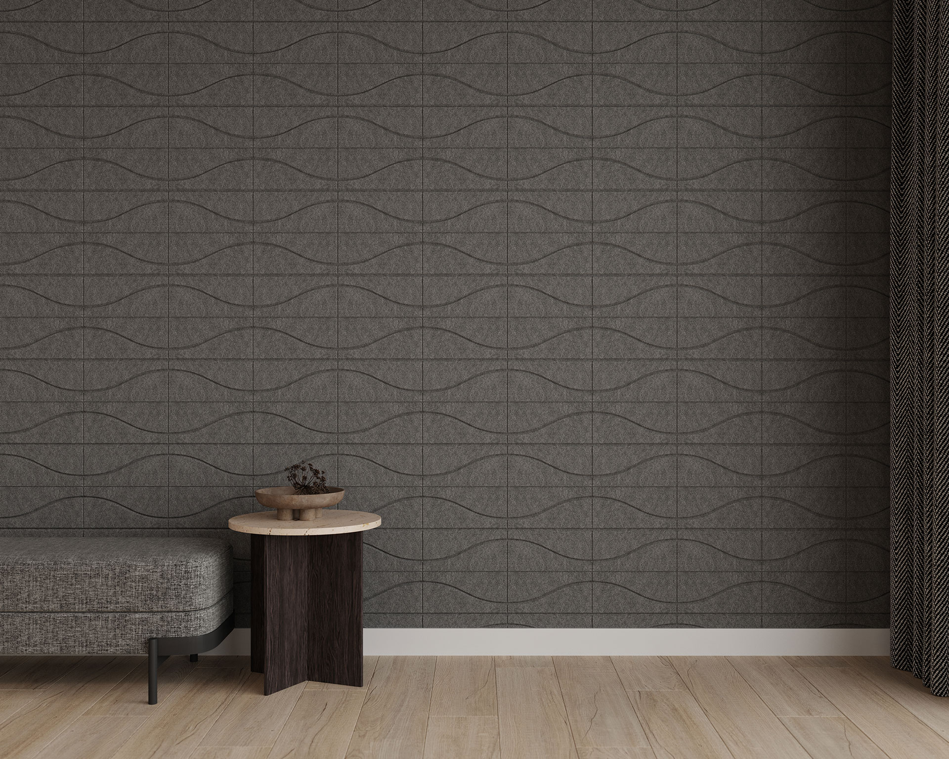 Swell Fracture Wall Tiles | Acoufelt