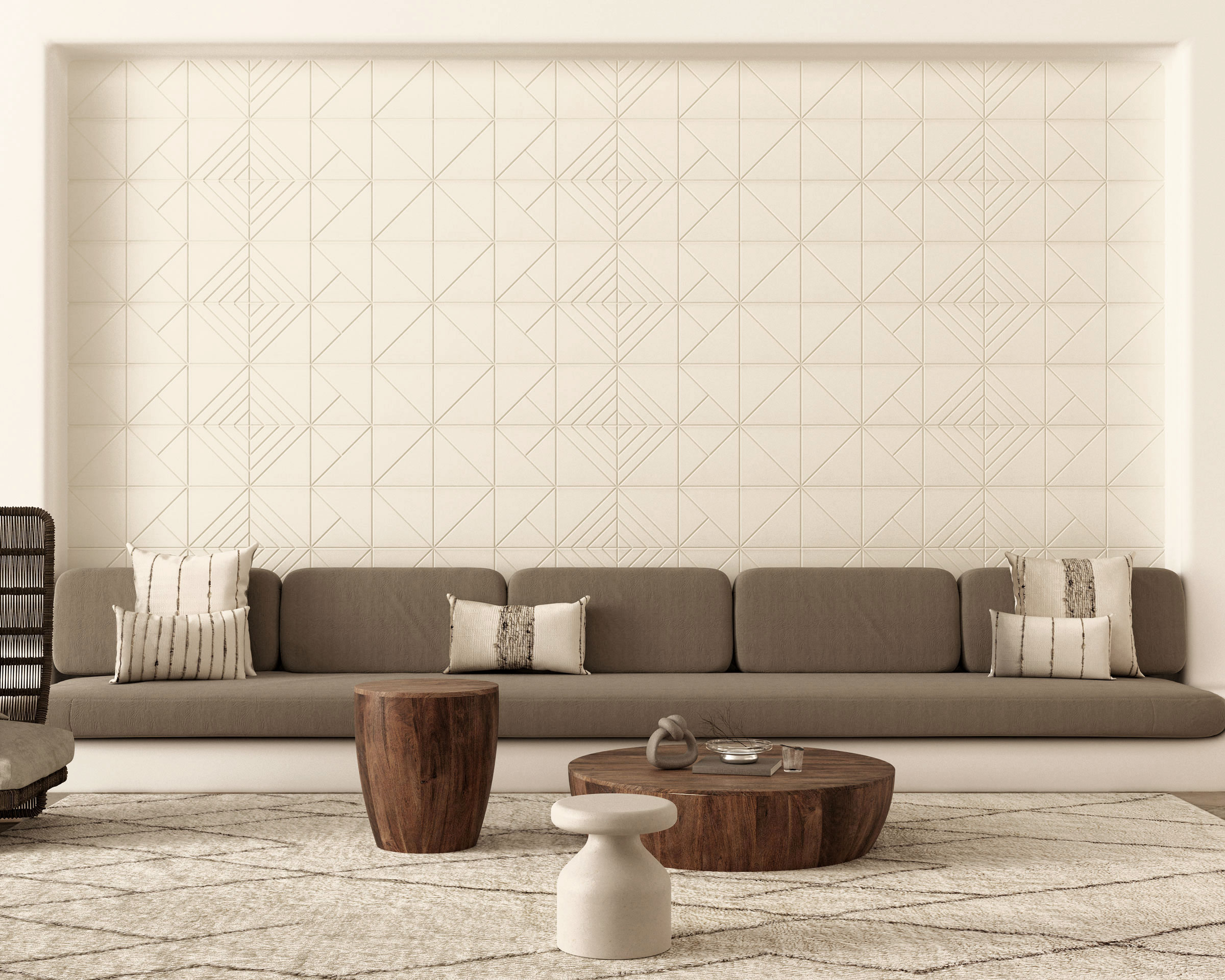 Motif Fracture acoustic Felt Wall Tiles