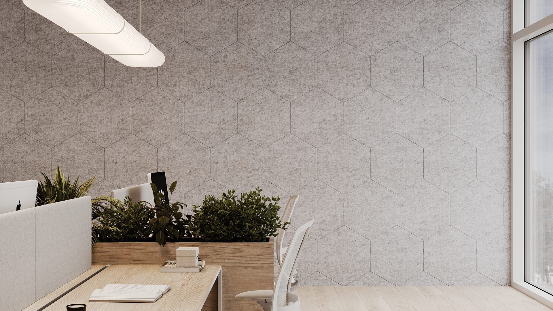 Acoufelt_E_W_Hexagon_Solid_Til
