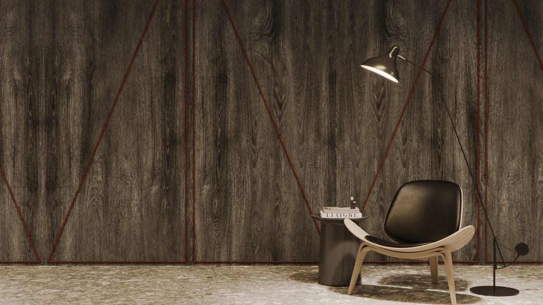Spine, Cleave Wall Panels - WoodGrain