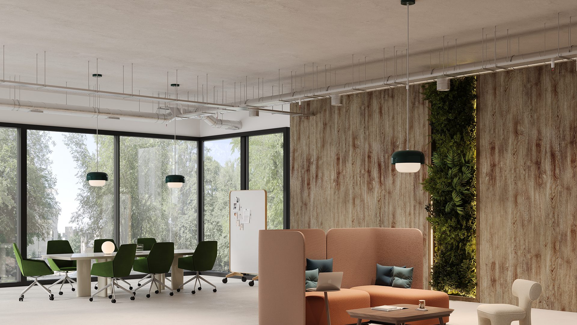 QuietForm, Fence Wall Panels - WoodGrain