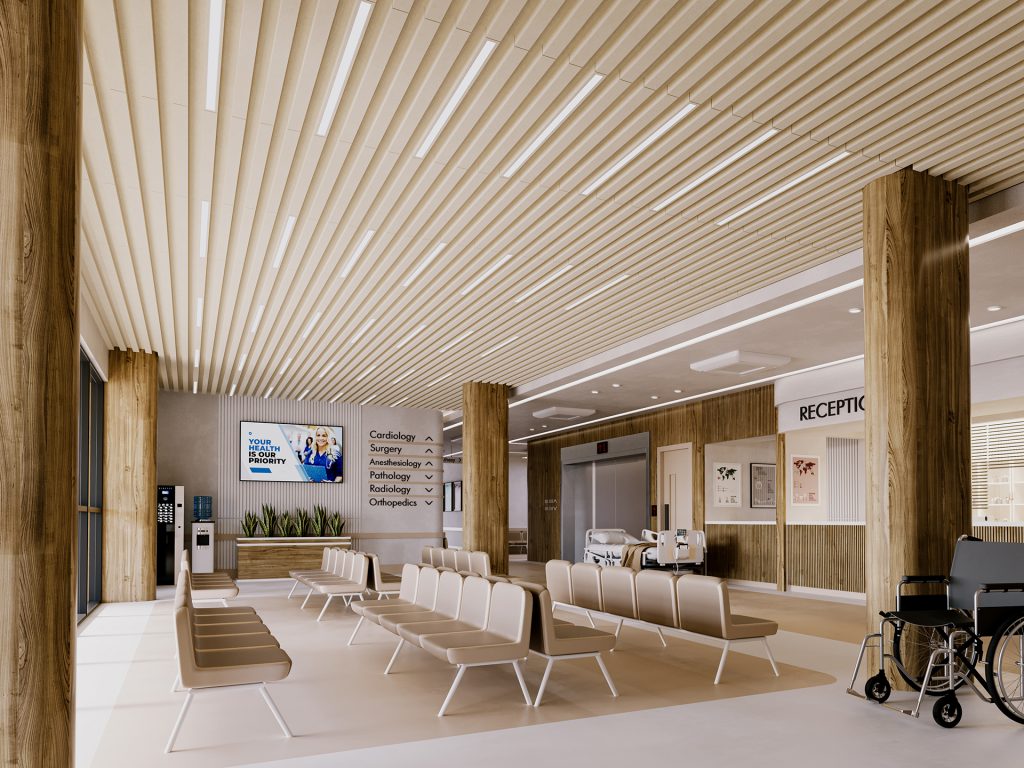 SoftenUp LED, Ridge Ceiling Frame