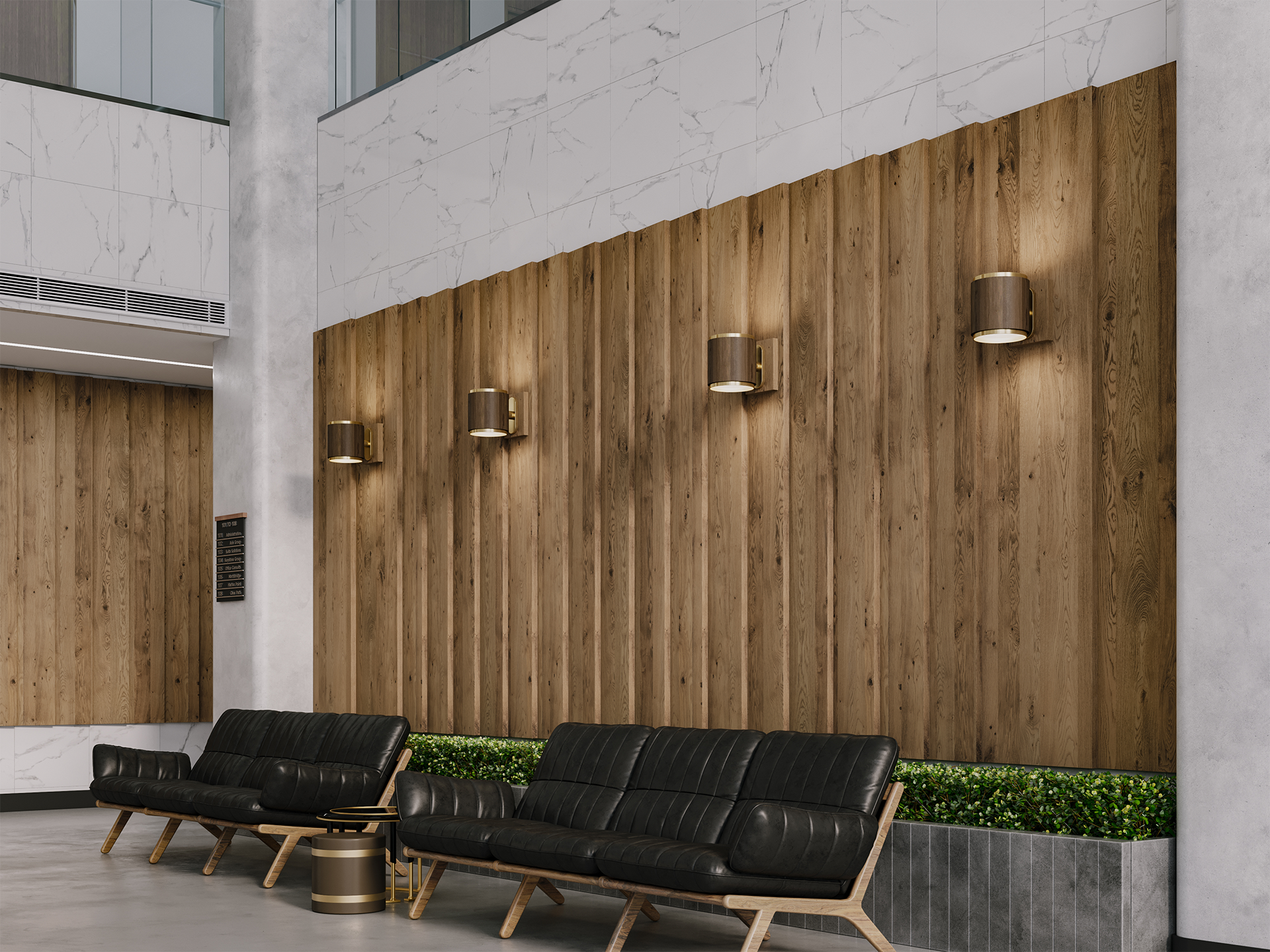 Pleat Wall Panels - WoodGrain